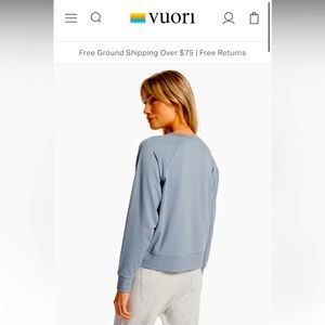Vuori long sleeve crew